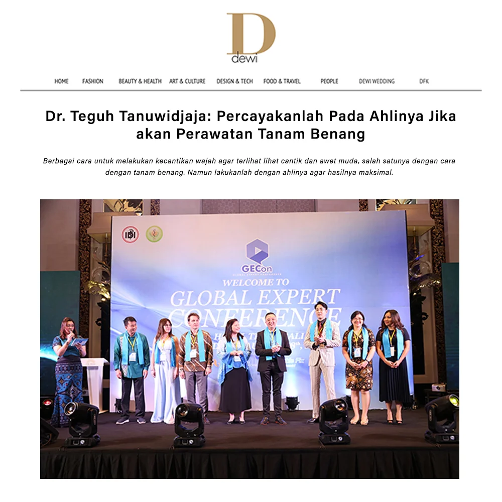 Percayakanlah Pada Ahlinya jika akan perawatan tanam benang