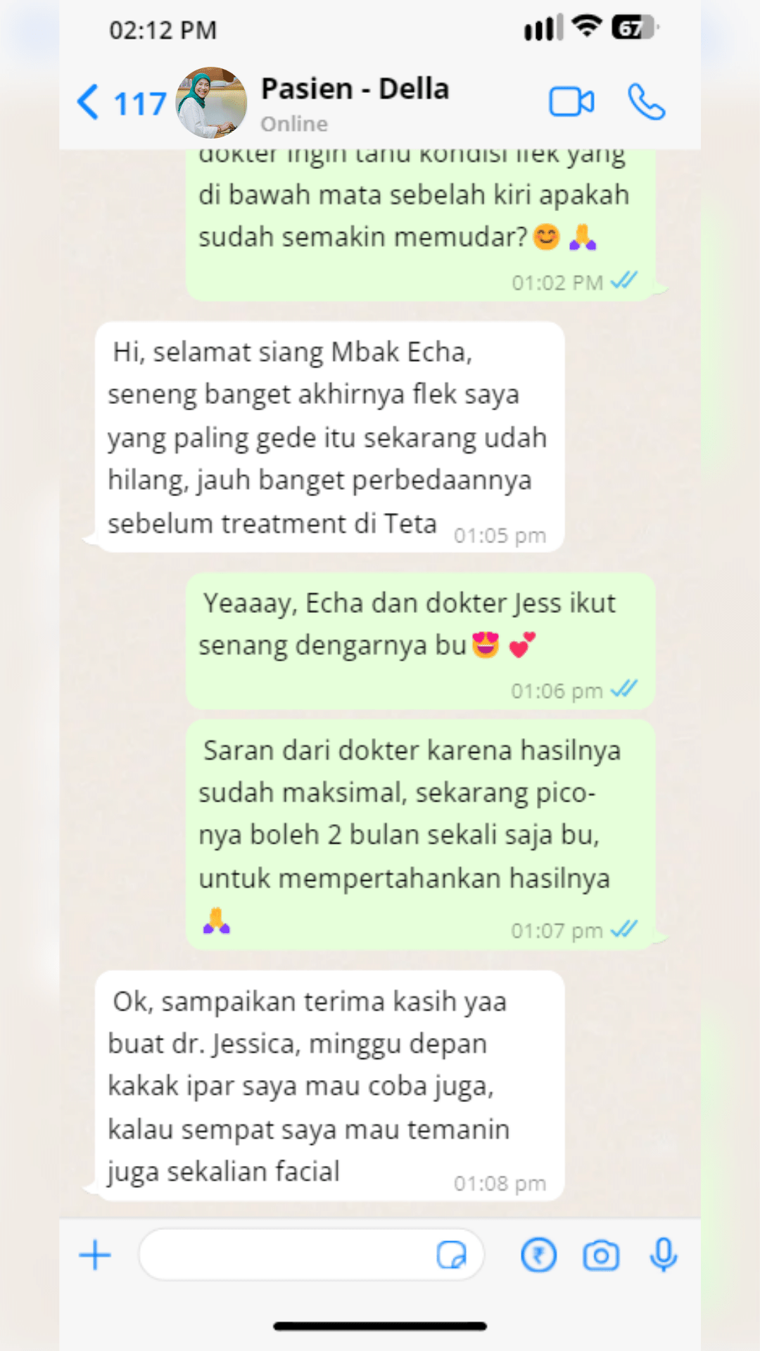 Testimoni Pico Laser