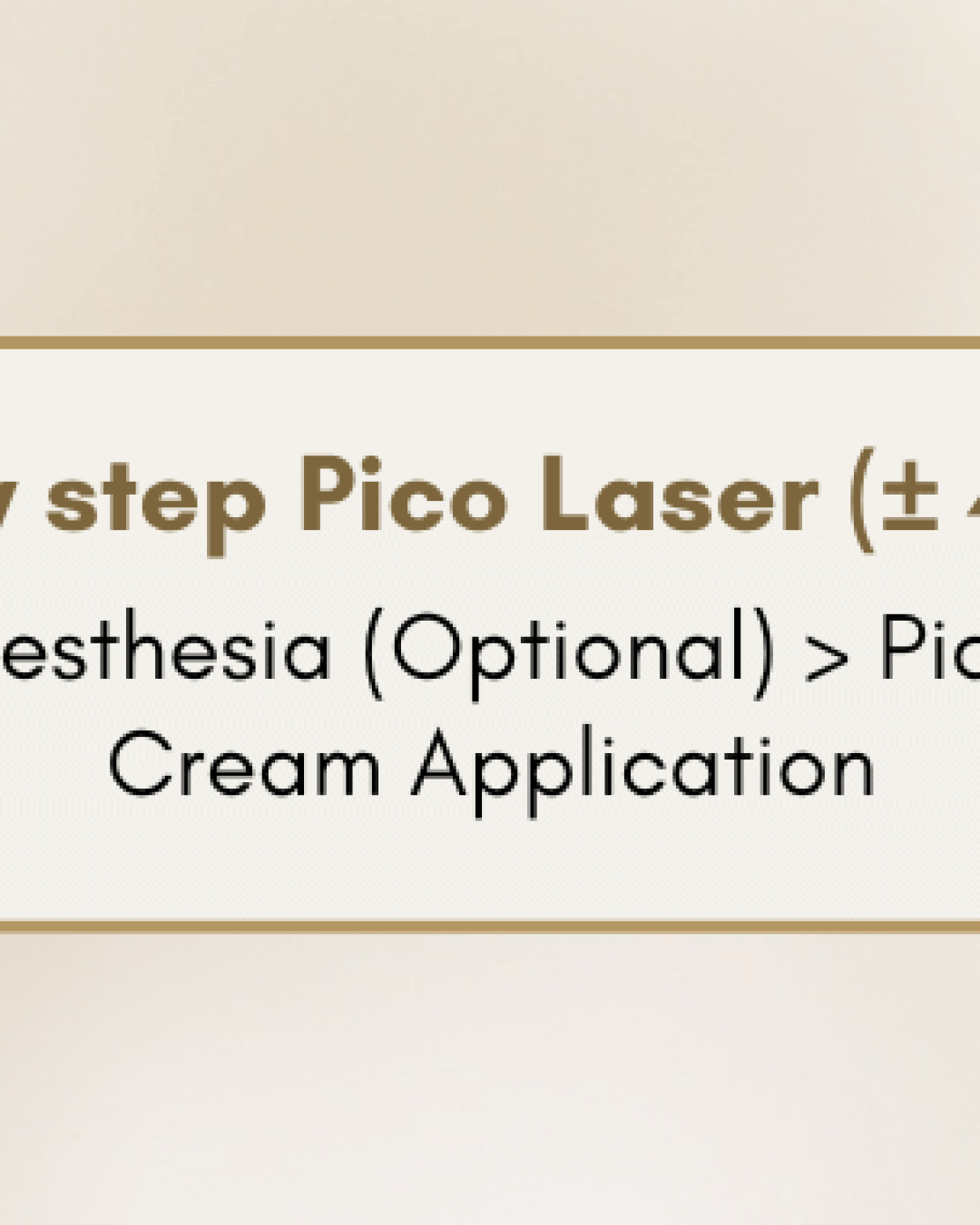 Step by Step Pico Laser